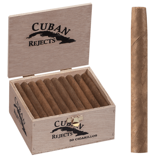 Cuban Rejects Classic Cigarillos Natural 50 Ct. Box 3.25X20