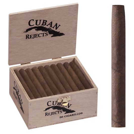 Cuban Rejects Classic Cigarillos Maduro 50 Ct. Box 3.25X20