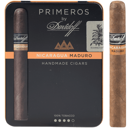 Davidoff Primeros Nicaragua Maduro 5/6 Ct. Tin 4.125X34