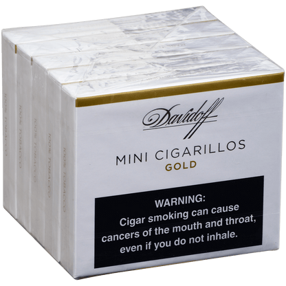 Davidoff Mini Cigarillo Gold 5/20 Ct. Box 3.50X20