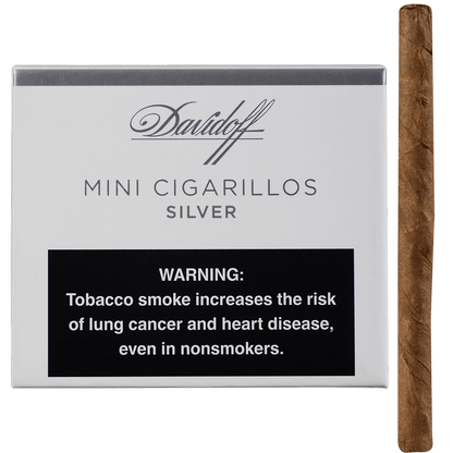 Davidoff Mini Cigarillo Silver 5/20 Packs 3.50X20