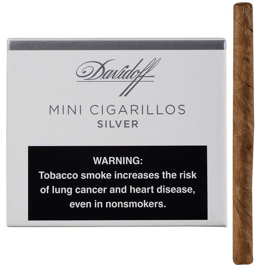 Davidoff Mini Cigarillo Silver 5/20 Packs 3.50X20