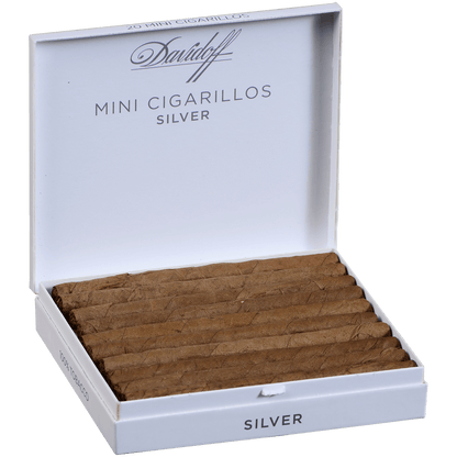 Davidoff Mini Cigarillo Silver 5/20 Packs 3.50X20