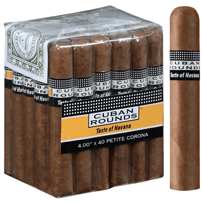 Cuban Rounds Nat Petite Corona 30 Ct. Bundle 4.00X40