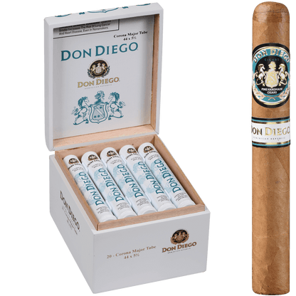 Don Diego Coronas Major Tubes 20 Ct. Box 5.50X44