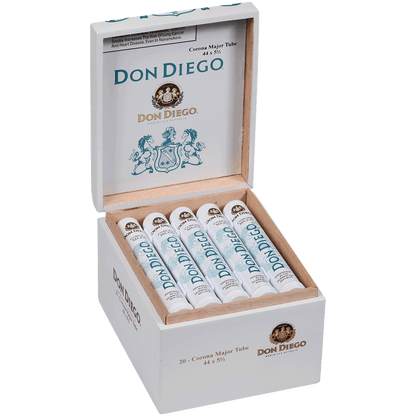 Don Diego Coronas Major Tubes 20 Ct. Box 5.50X44