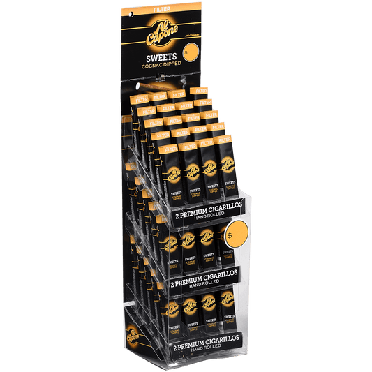 Al Capone Sweets Cognac Filter 60/2 Packs Tower 3.50X28