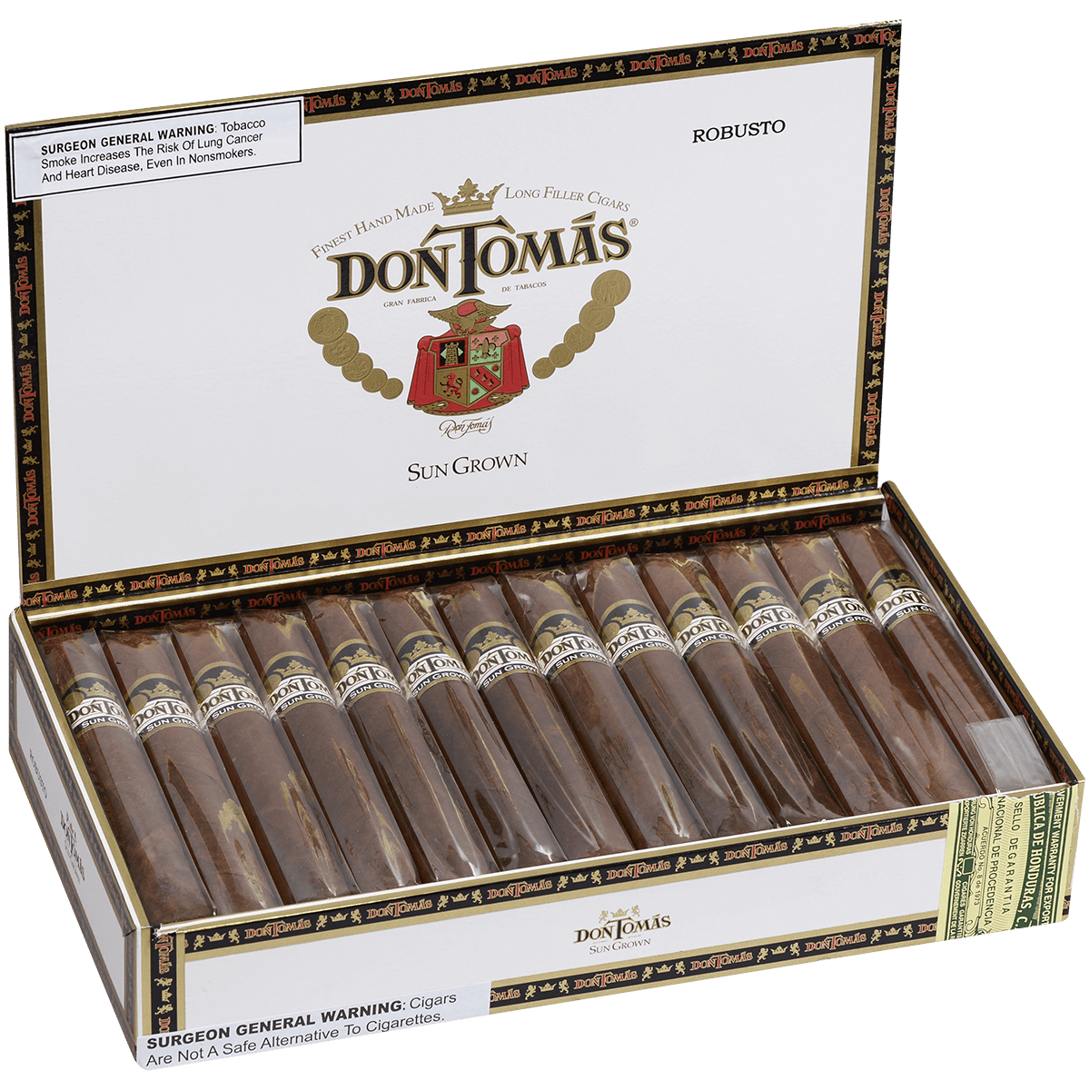 Don Tomas Sun Grown Robusto 25 Ct. Box 5.50X50