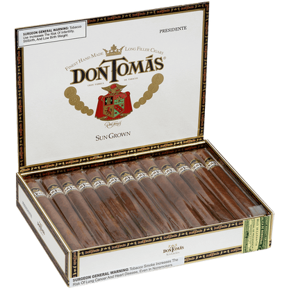 Don Tomas Sun Grown Presidente 25 Ct. Box 7.50X50