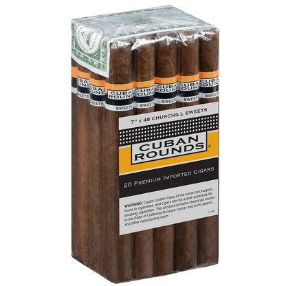 Cuban Rounds Churchill Sweets 20 Ct. Bundle 7.00X48