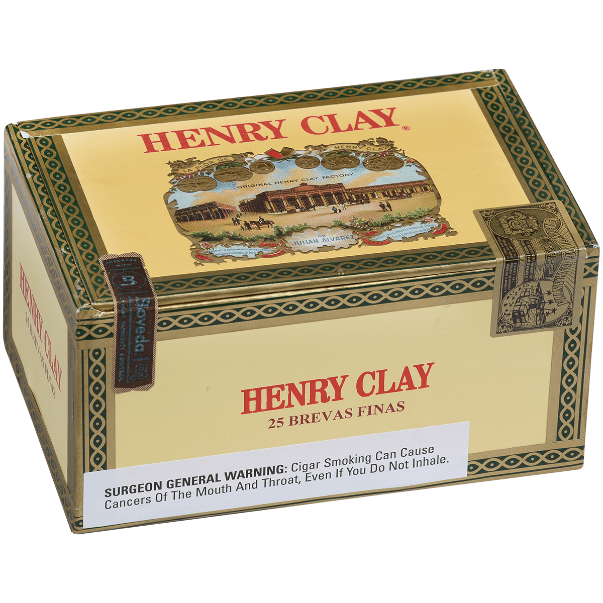 Henry Clay Breva Fina 25 Ct. Box 6.50X48