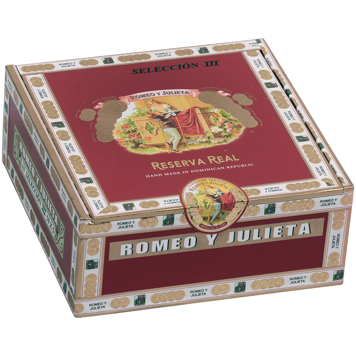 Romeo Y Julieta Seleccion Reserva Real Crystal Iii 10 Ct. Tubes Box 5.00X50
