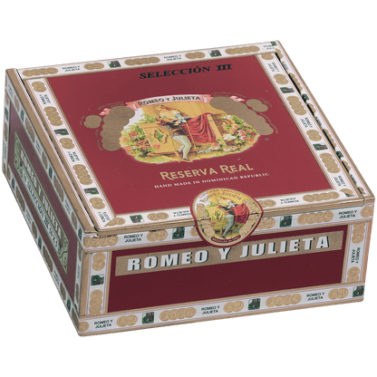 Romeo Y Julieta Seleccion Reserva Real Crystal Iii 10 Ct. Tubes Box 5.00X50