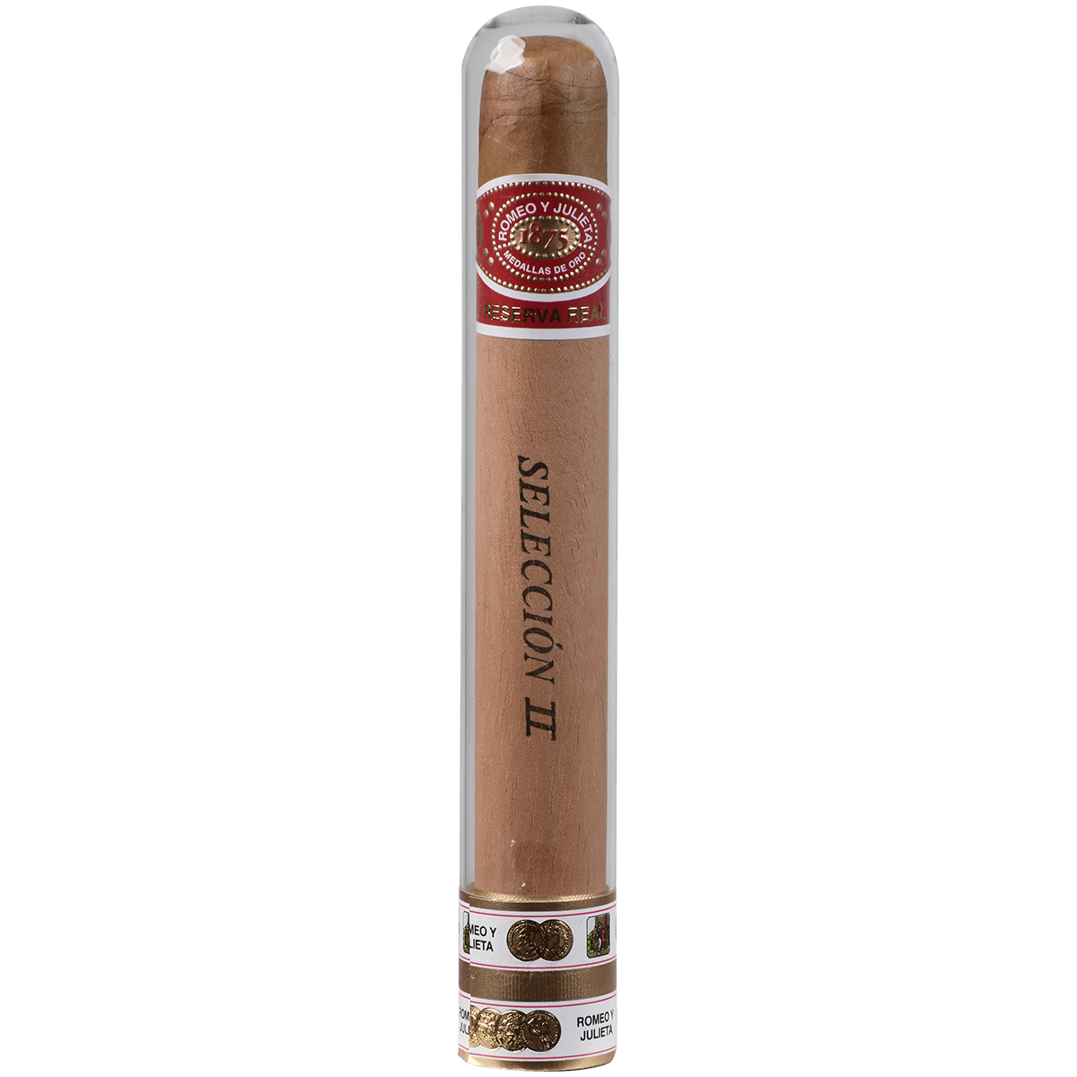 Romeo Y Julieta Seleccion Reserva Real Crystal Ii 10 Ct. Tubes Box 6.00X50