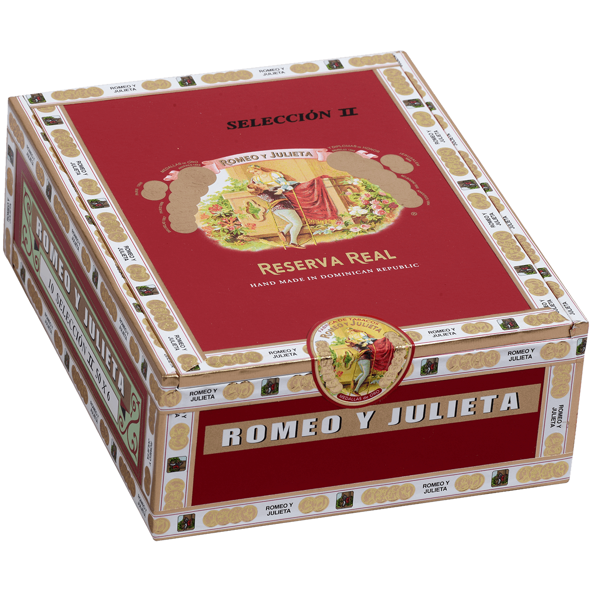 Romeo Y Julieta Seleccion Reserva Real Crystal Ii 10 Ct. Tubes Box 6.00X50