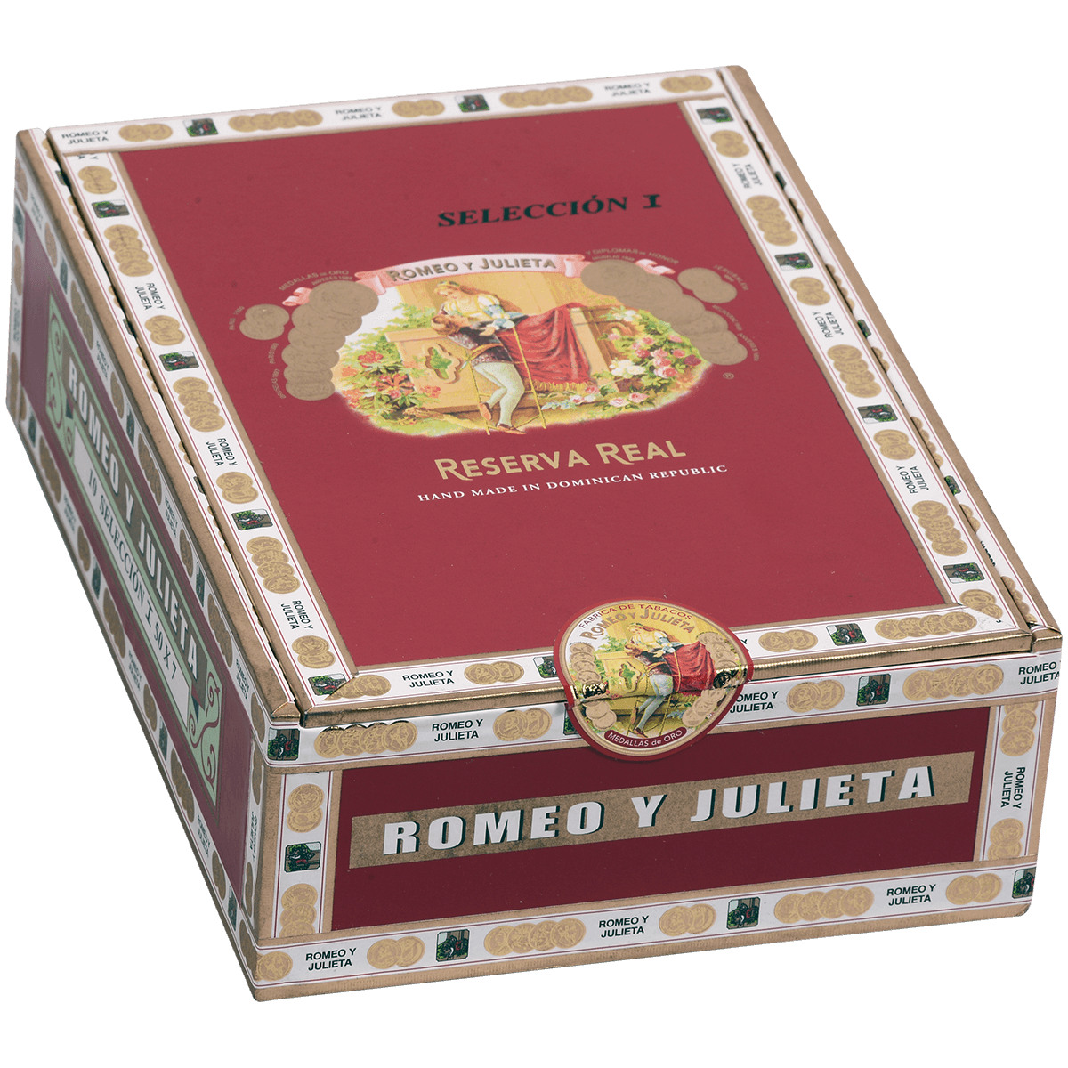 Romeo Y Julieta Seleccion Reserva Real Crystal I 10 Ct. Tubes Box 7.00X50