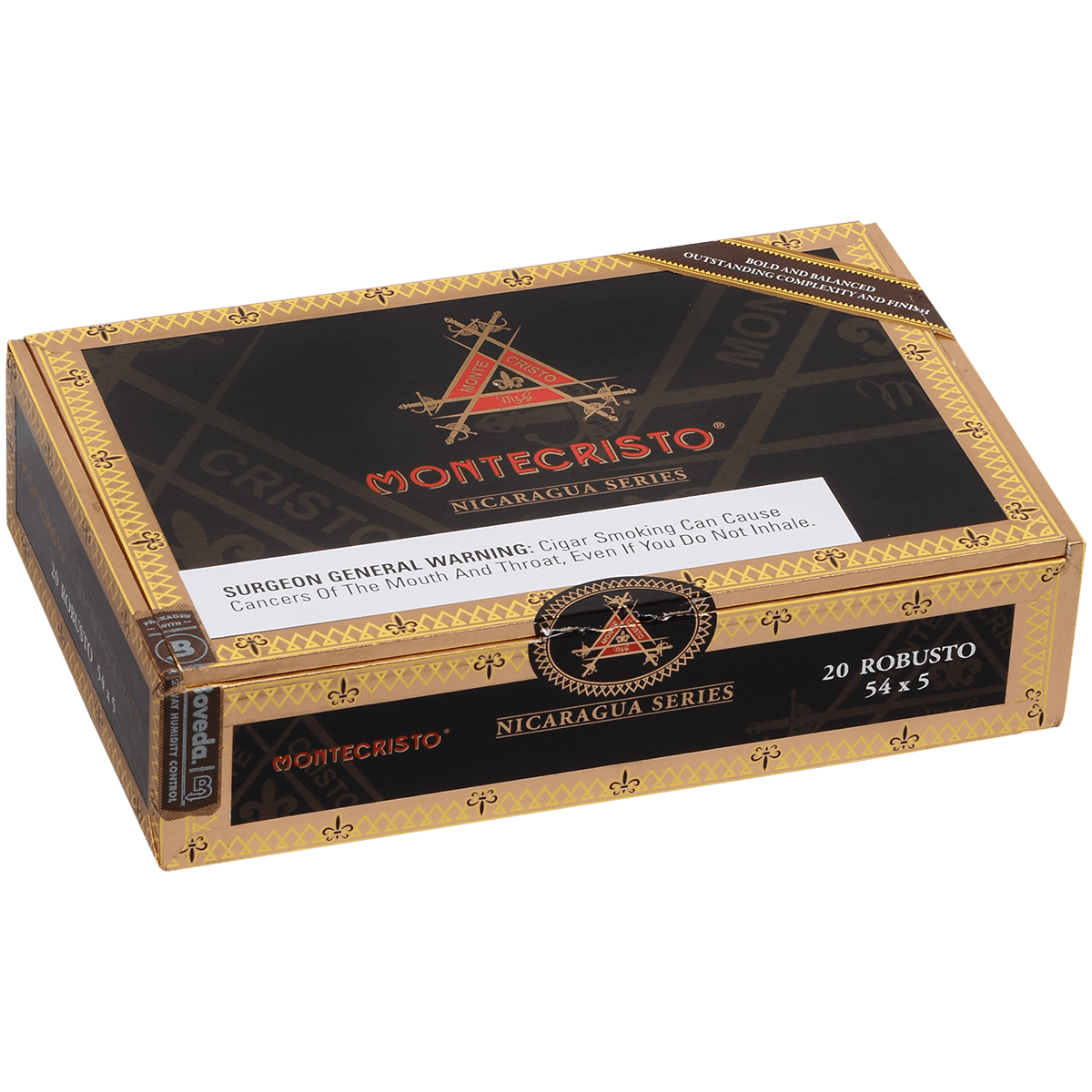 Montecristo Nicaragua Robusto 20 Ct. Box 5.00X54