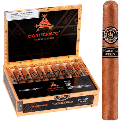 Montecristo Nicaragua Toro 20 Ct. Box 6.00X54