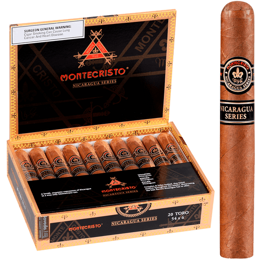 Montecristo Nicaragua Toro 20 Ct. Box 6.00X54