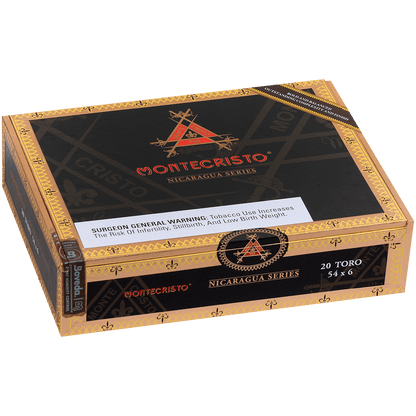 Montecristo Nicaragua Toro 20 Ct. Box 6.00X54