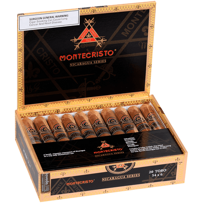 Montecristo Nicaragua Toro 20 Ct. Box 6.00X54