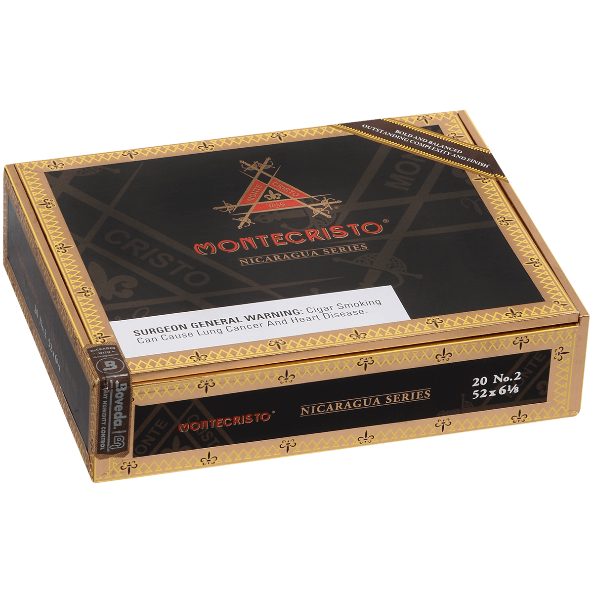 Montecristo Nicaragua No. 2 20 Ct. Box 6.125X52