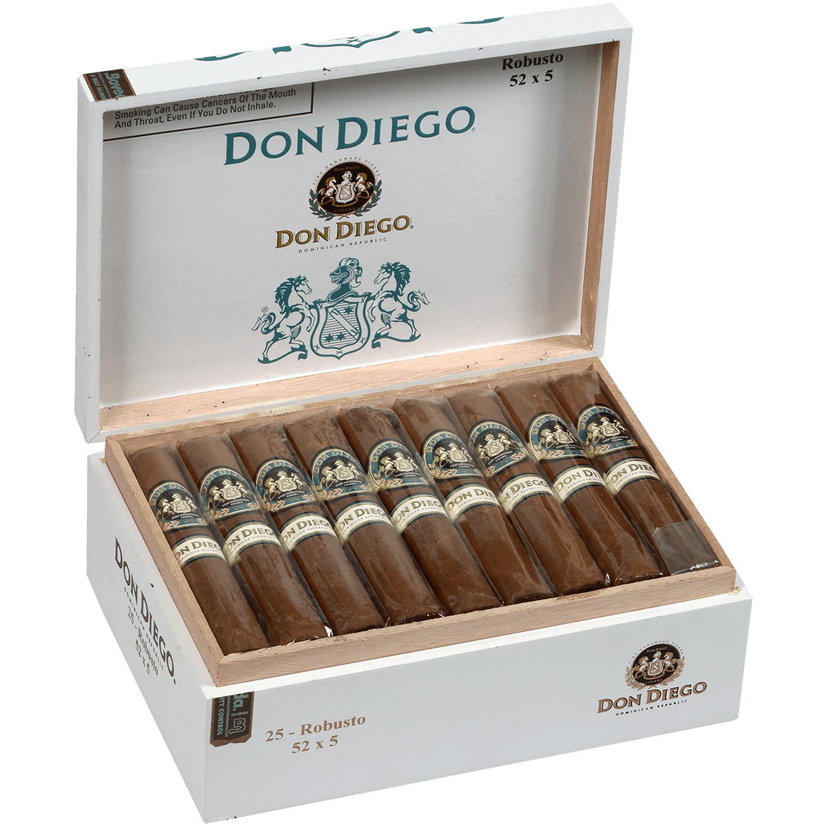Don Diego Robusto 25 Ct. Box 5.00X52