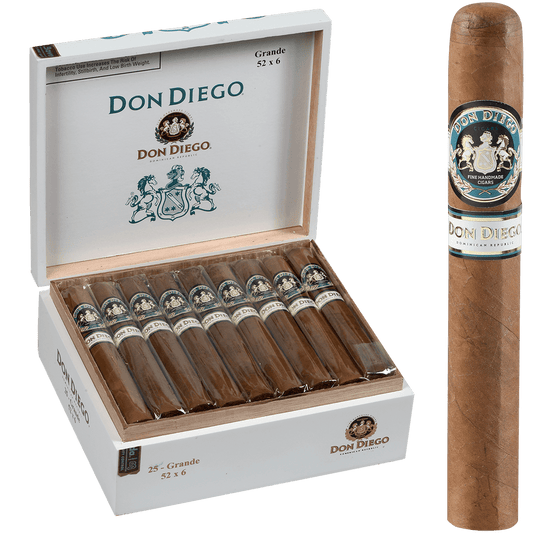 Don Diego Grande 25 Ct. Box 6.00X52