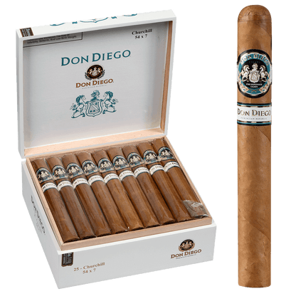 Don Diego Churchill 25 Ct. Box 7.00X54