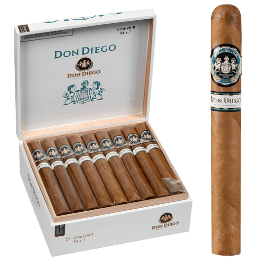 Don Diego Churchill 25 Ct. Box 7.00X54