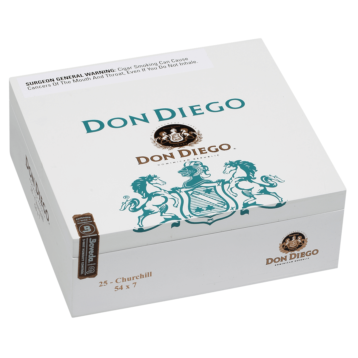 Don Diego Churchill 25 Ct. Box 7.00X54