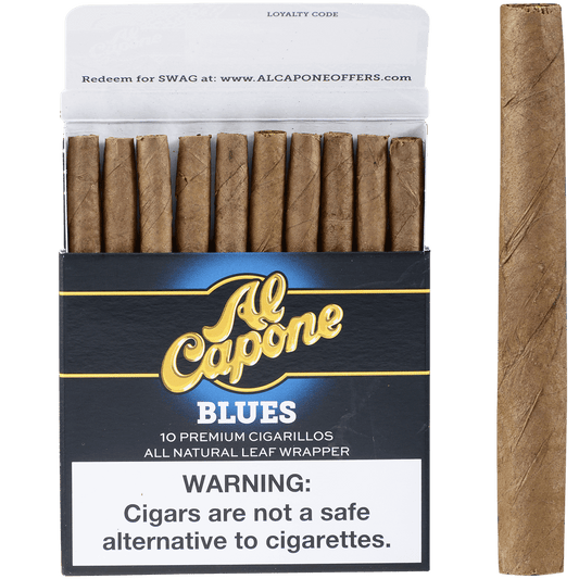 Al Capone All Natural Blues Non-Filter 10/10 Packs 3.25X28