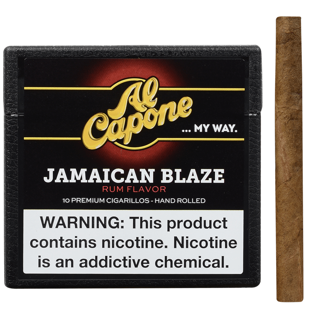 Al Capone Jamaican Blaze Non-Filter 10/10 Packs 3.25X28