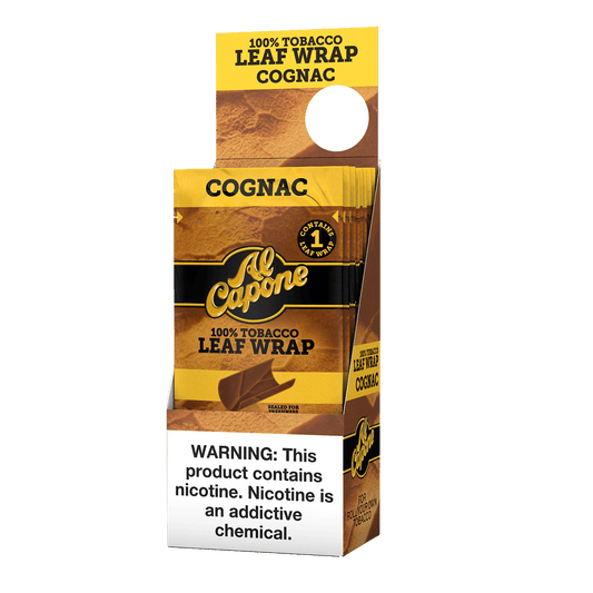 Al Capone Cigar Wraps Cognac 1/18 Pack Carton