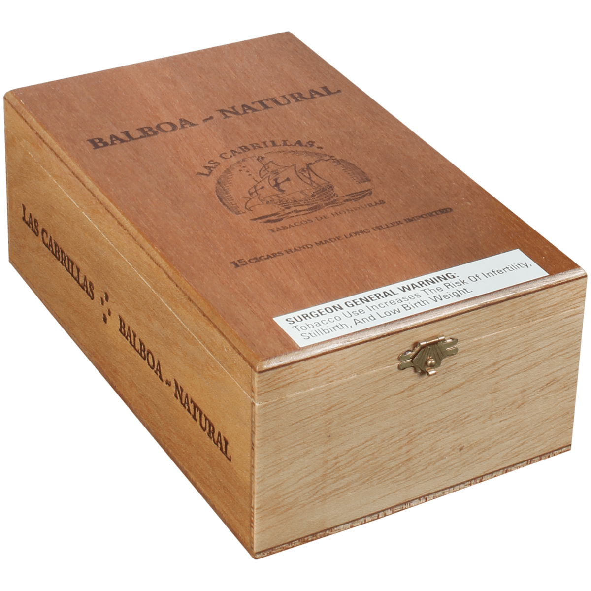 Las Cabrillas Balboa Natural 15 Ct. Box 7.50X54