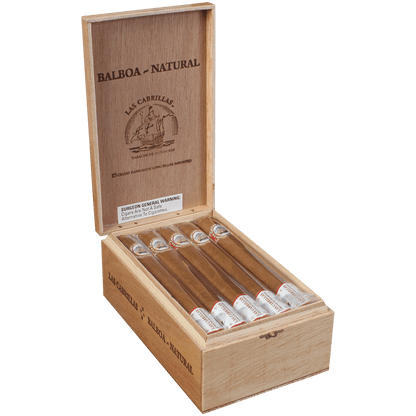 Las Cabrillas Balboa Natural 15 Ct. Box 7.50X54