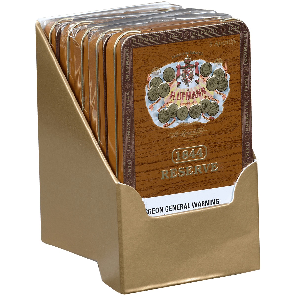 H Upmann 1844 Reserve Aperitifs 5/6 Ct Tins 4.00X33