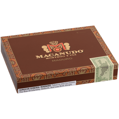Macanudo Maduro Crystal 8 Ct. Box 5.50X50