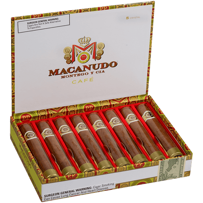 Macanudo Cafe Crystal 8 Ct. Box 5.50X50