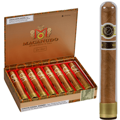 Macanudo Gold Label Crystal 8 Ct. Box 5.50X50