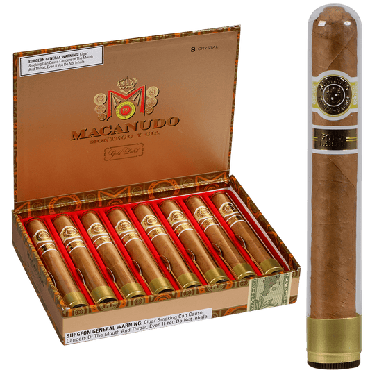 Macanudo Gold Label Crystal 8 Ct. Box 5.50X50