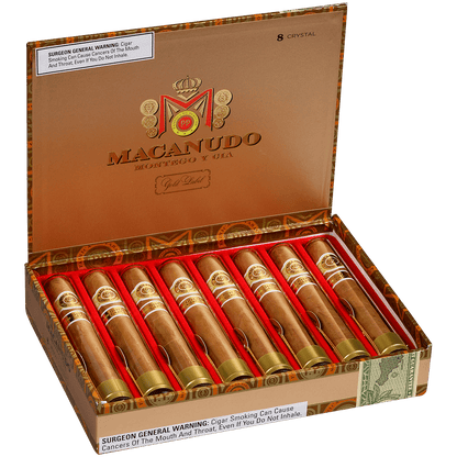 Macanudo Gold Label Crystal 8 Ct. Box 5.50X50
