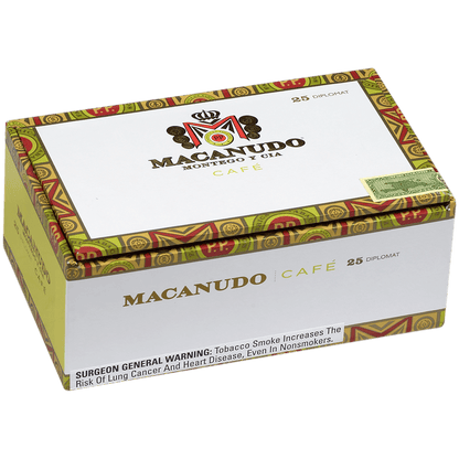 Macanudo Cafe Diplomat 25 Ct. Box 4.50X38/60/44