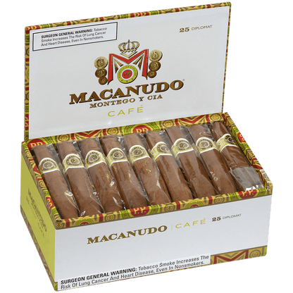 Macanudo Cafe Diplomat 25 Ct. Box 4.50X38/60/44