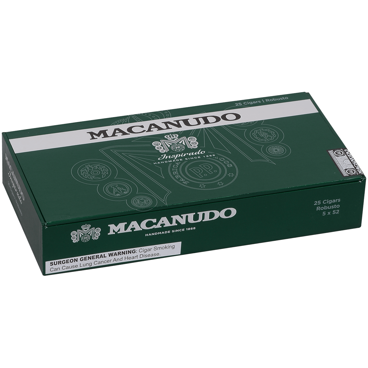 Macanudo Inspirado Green Robusto 25Ct 5 X 52 Box