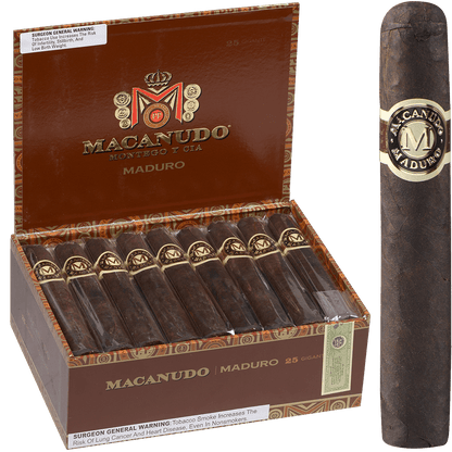 Macanudo Maduro Gigante 25 Ct. Box 6.00X60