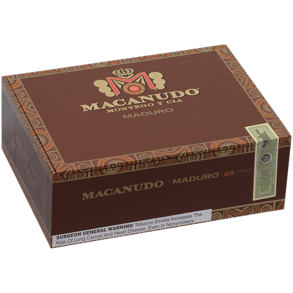 Macanudo Maduro Gigante 25 Ct. Box 6.00X60