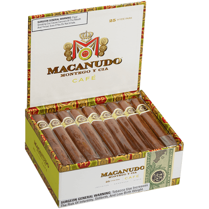 Macanudo Cafe Hyde Park 25 Ct. Box 5.50X49
