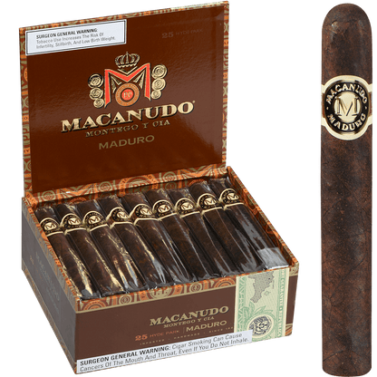 Macanudo Maduro Hyde Park 25 Ct. Box 5.50X49