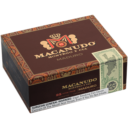 Macanudo Maduro Hyde Park 25 Ct. Box 5.50X49
